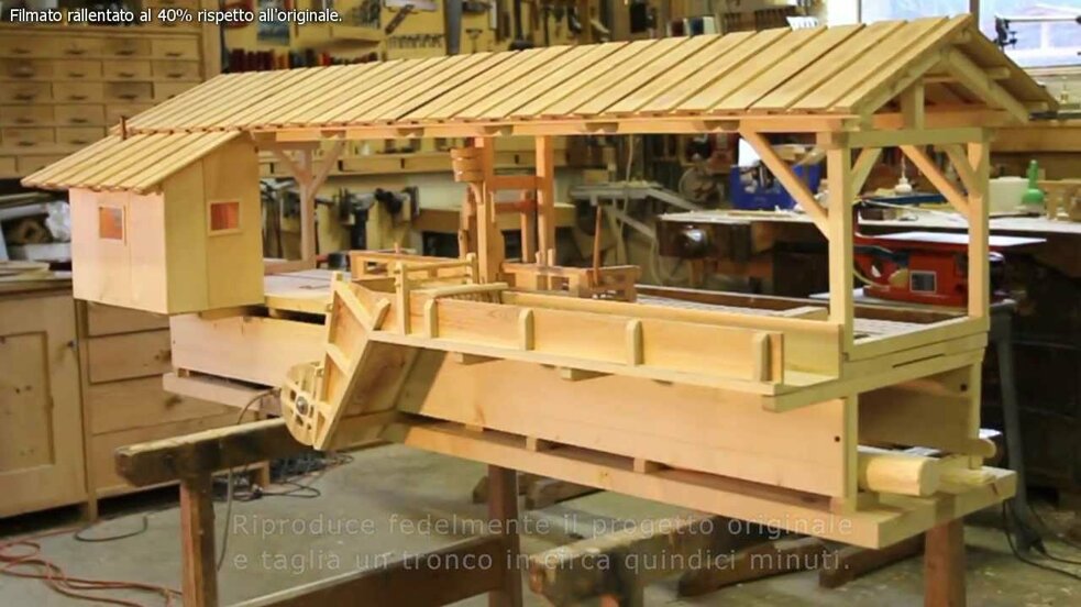 San Vito di Cadore, Segheria De Vido, riproduzione in scala della Vecchia Segheria.jpeg